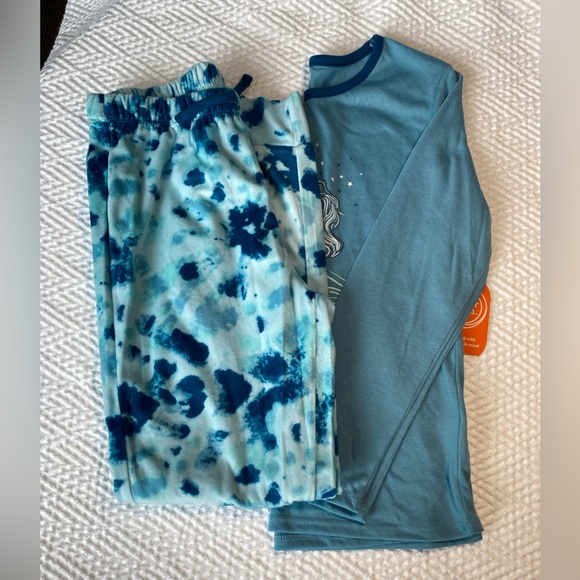 NWT Wonder Nation Girls Pajama Set L10/12 - Picture 2 of 3